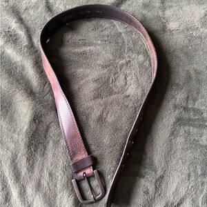 Dickies Brown Leather Belt